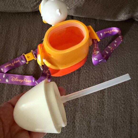 NEW Disney Parks Halloween Vampire Stitch Popcorn Bucket & Donald Duck Sipper - Picture 14 of 16